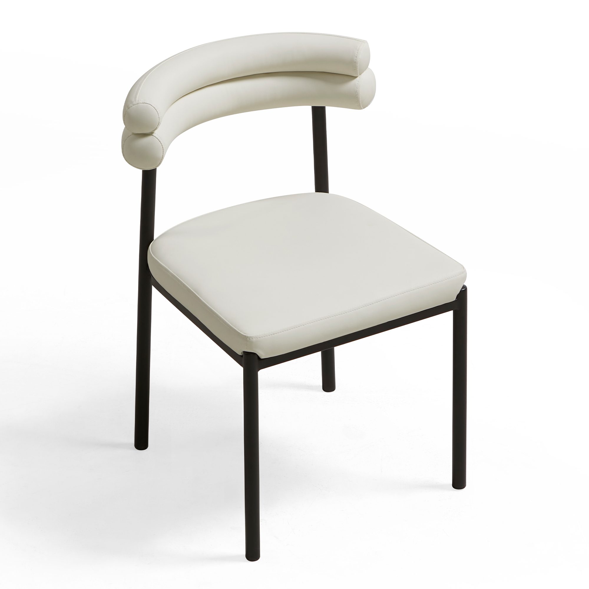 Aludra Faux Leather Dining Chair