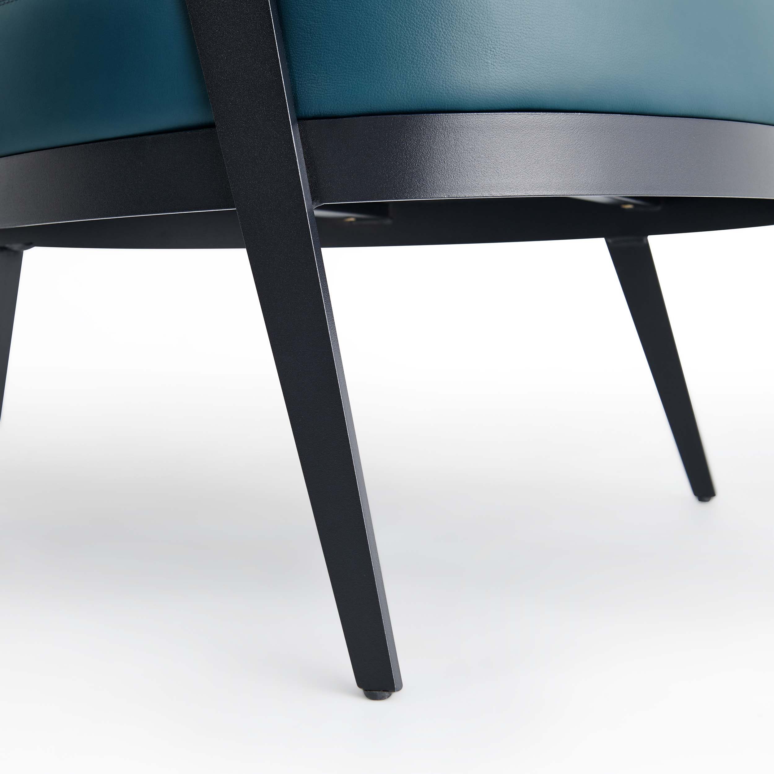 Parmenio Premium Leather Accent Armchair