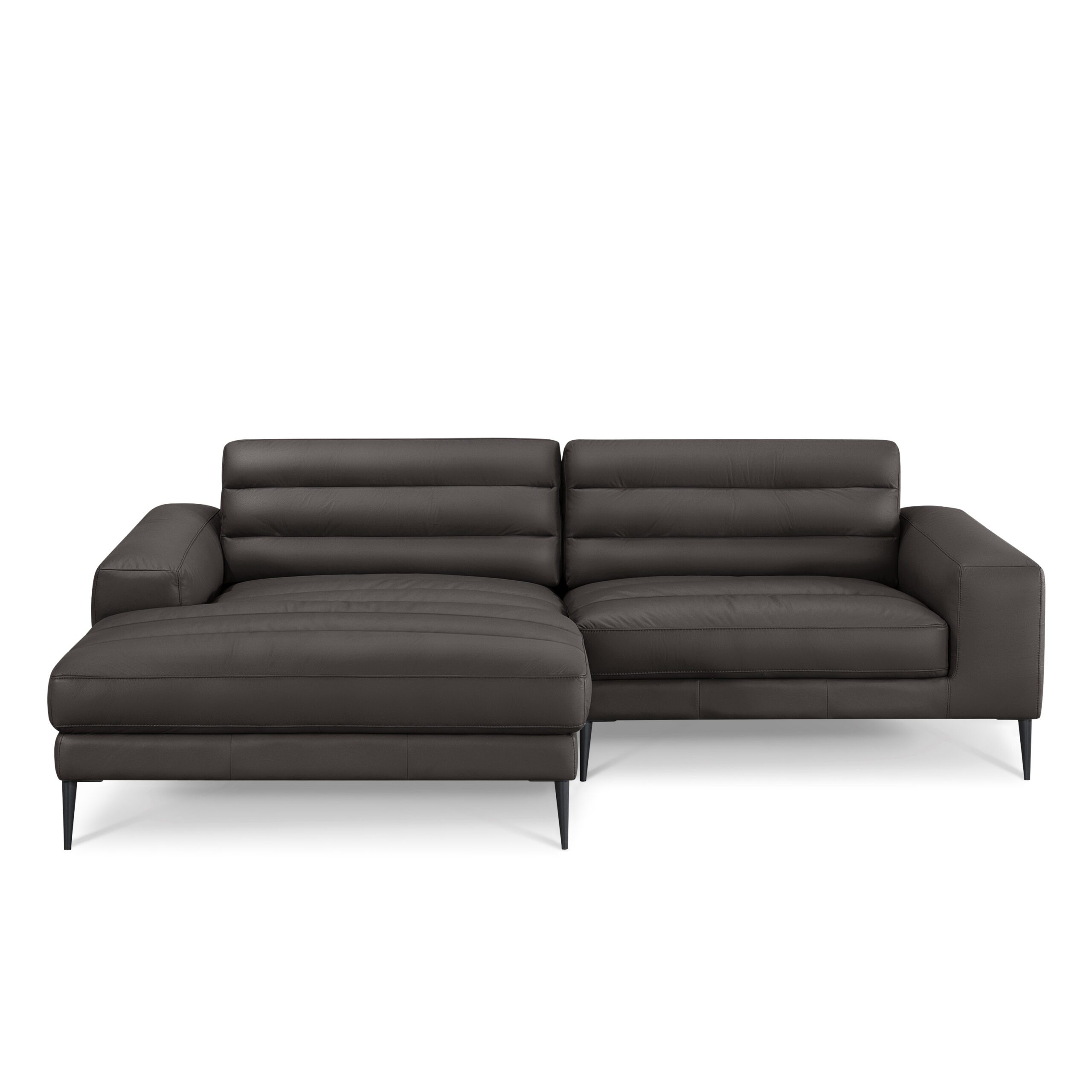 Vicente L-Shape Full Leather Sofa – Top Grain European Leather