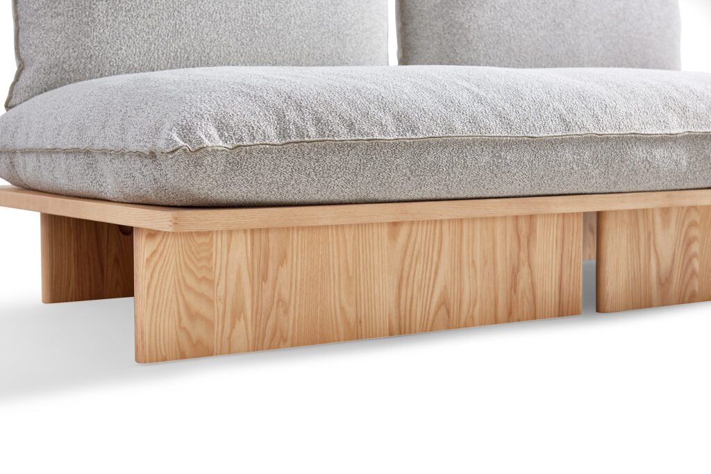 Adelita 2 Seater Sofa (GreyNatural)