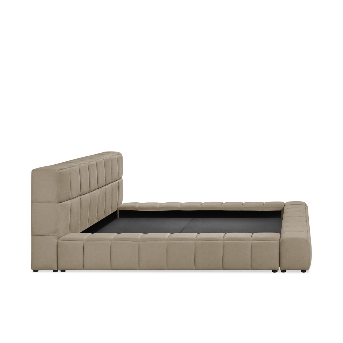 Radek Queen Size Modern Upholstered Bed Frame