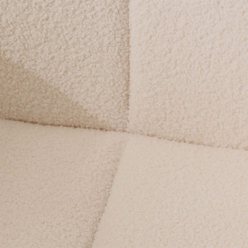 Dantel Sherpa Fabric Armchair