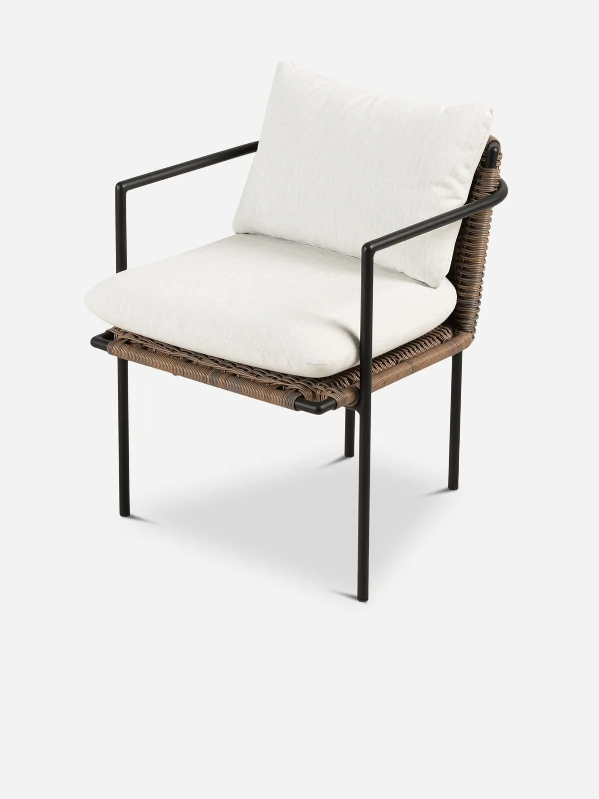Eldric Outdoor Armchair – Natural Finish