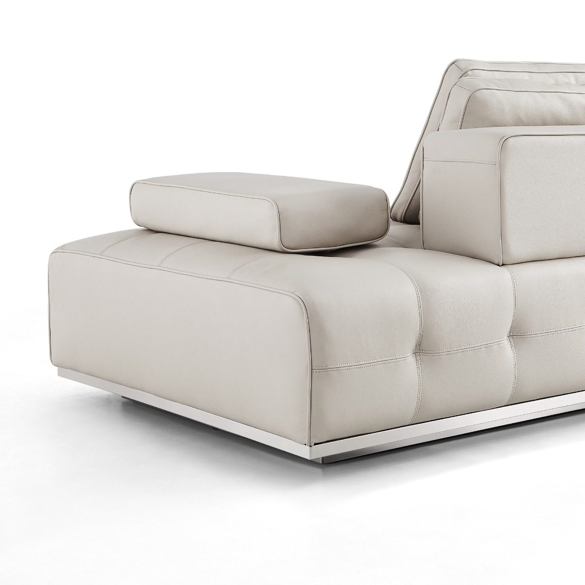Rianne Modular 4-Seater Leather Sofa