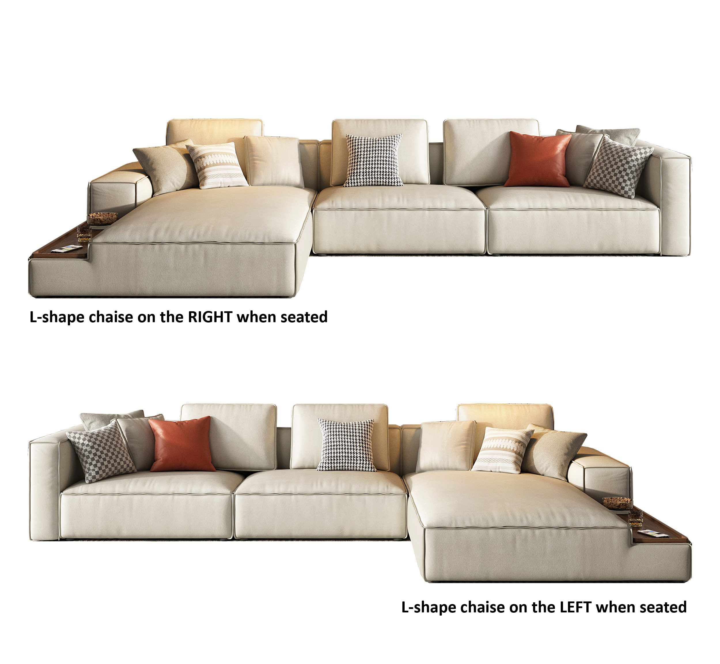 Siddell Premium 4-Seater L-Shape Sofa