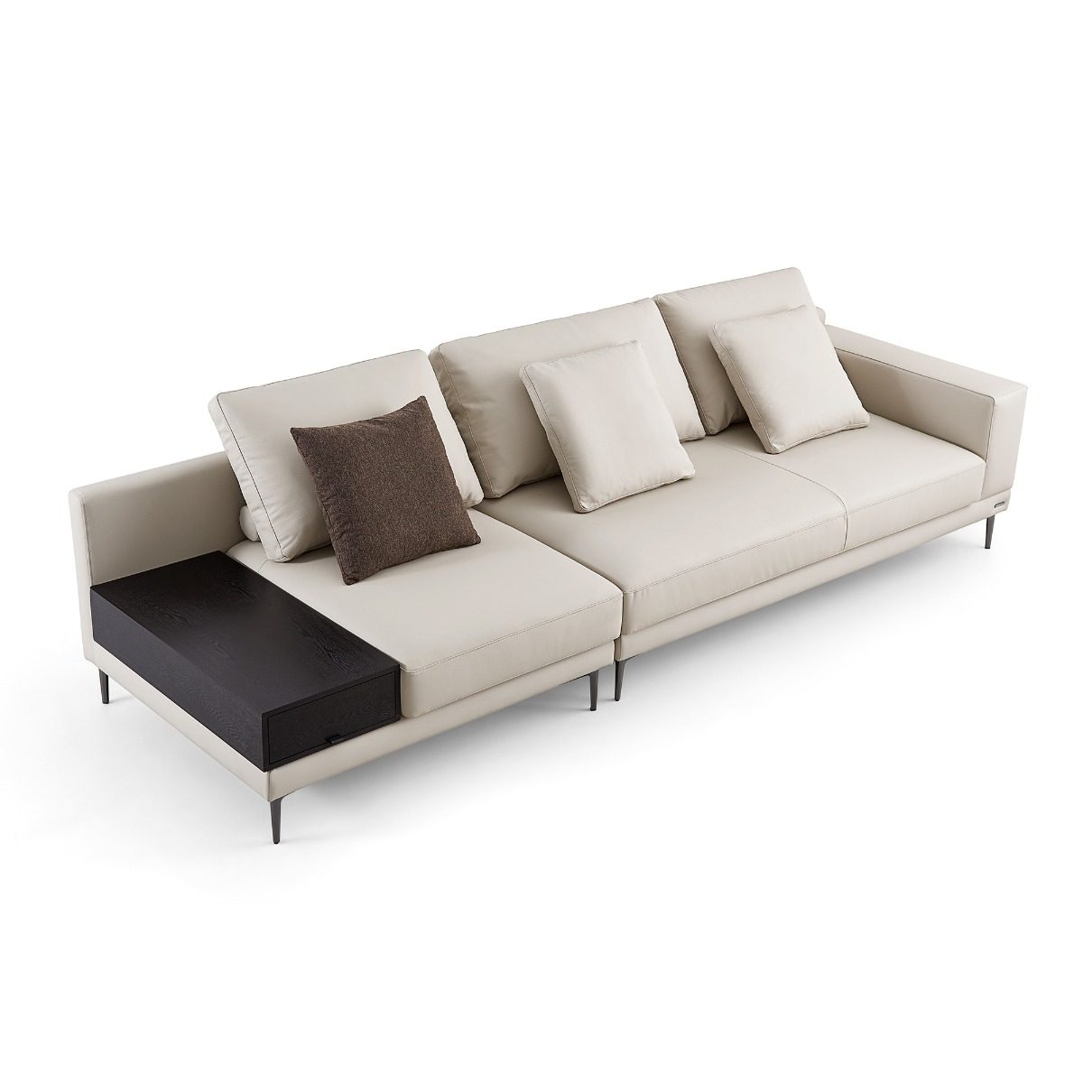 Septimius 4-Seater Leather Sofa
