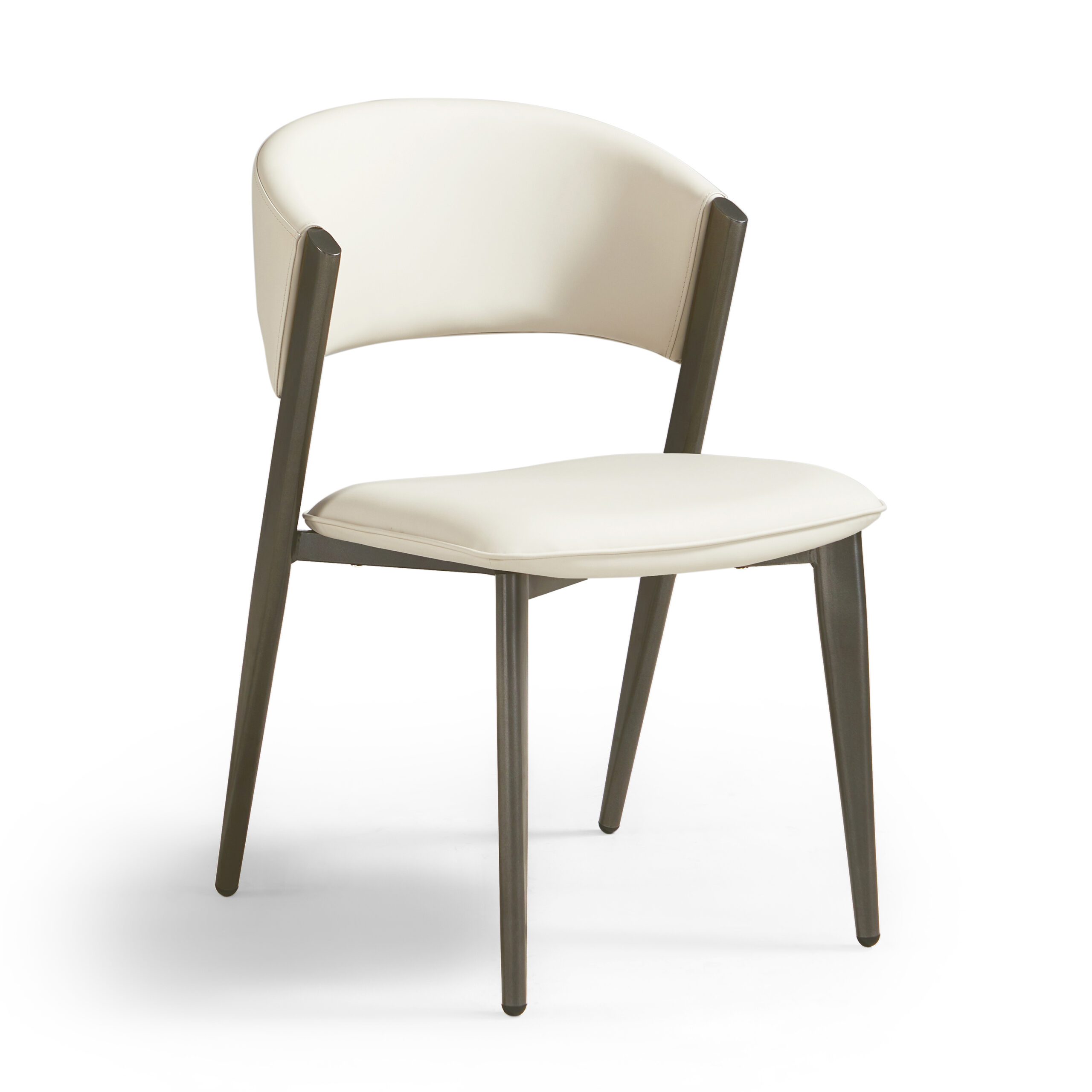 Otik Faux Leather Accent Chair
