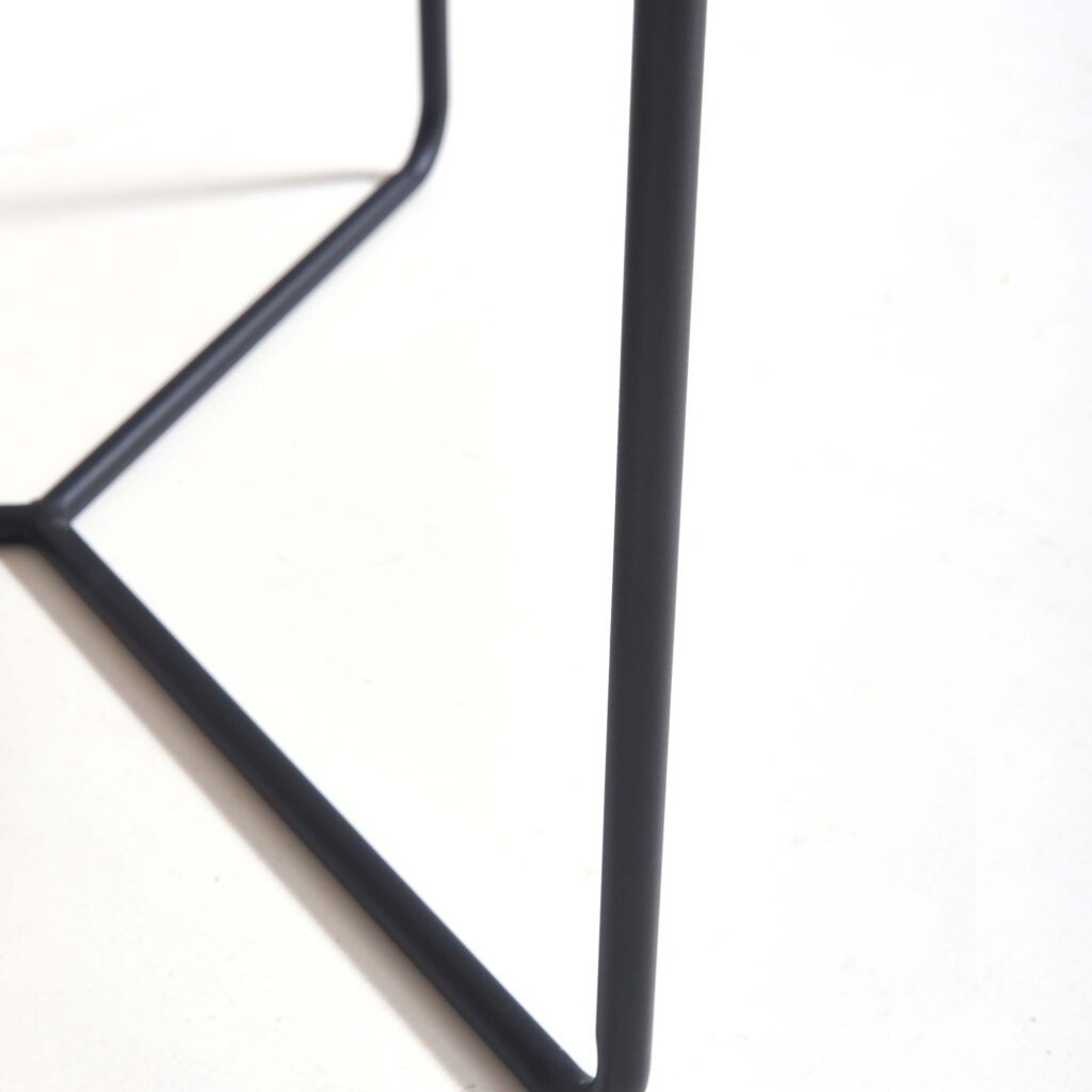 Jukka White Sintered Nesting Coffee Table Set