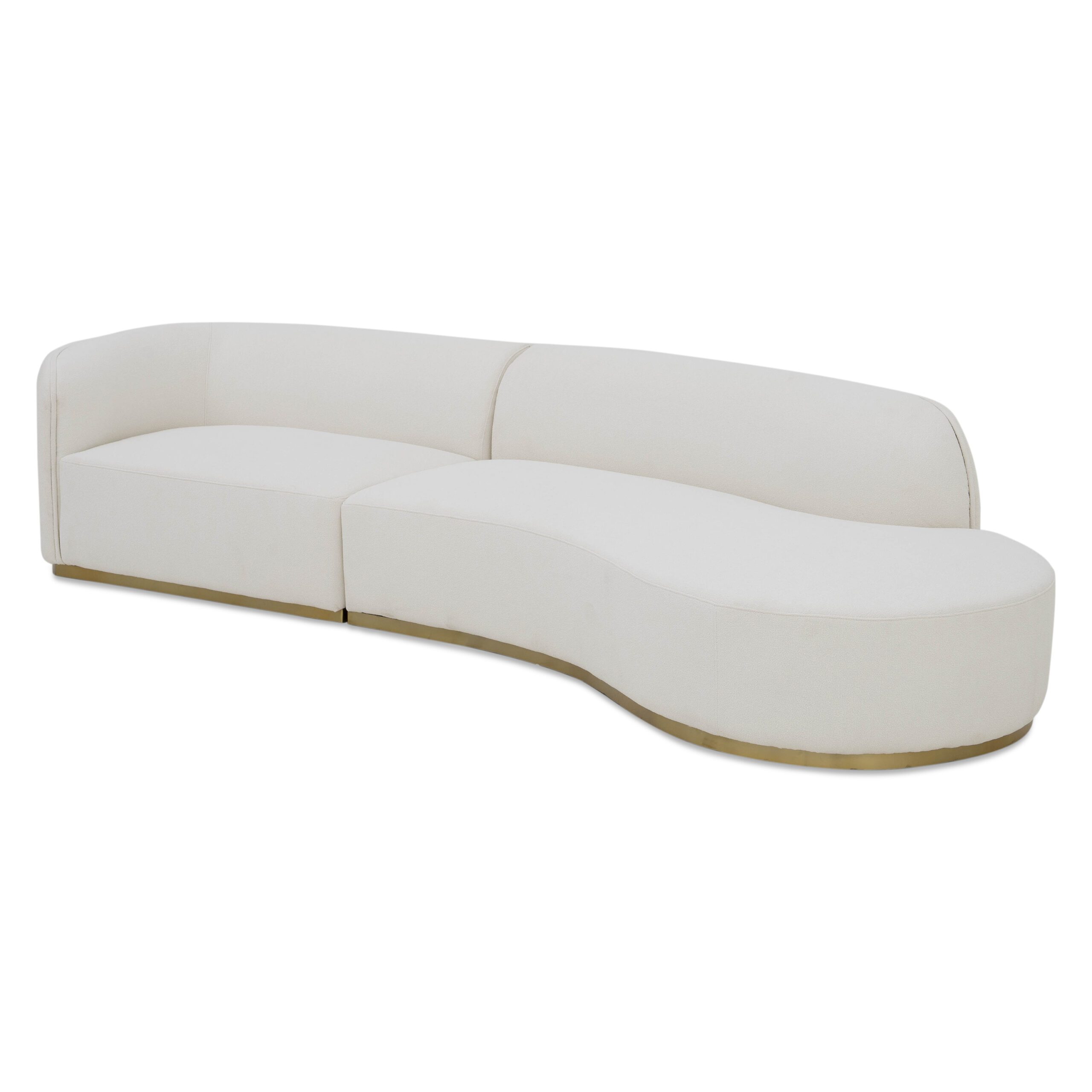 Hudson Luxe 3-Seater Bouclé Sofa