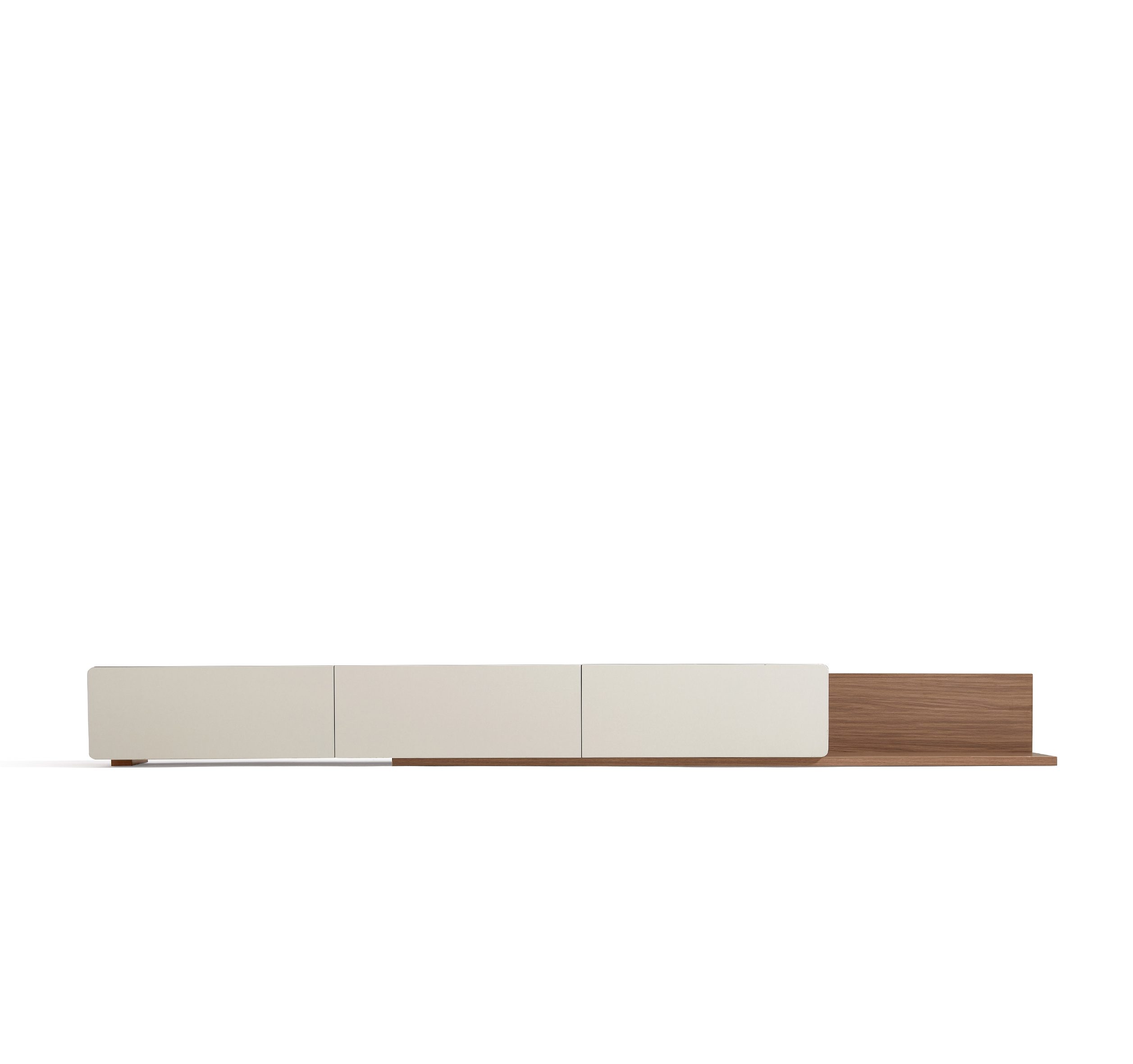 Ayelin Extendable TV Console with Drawers