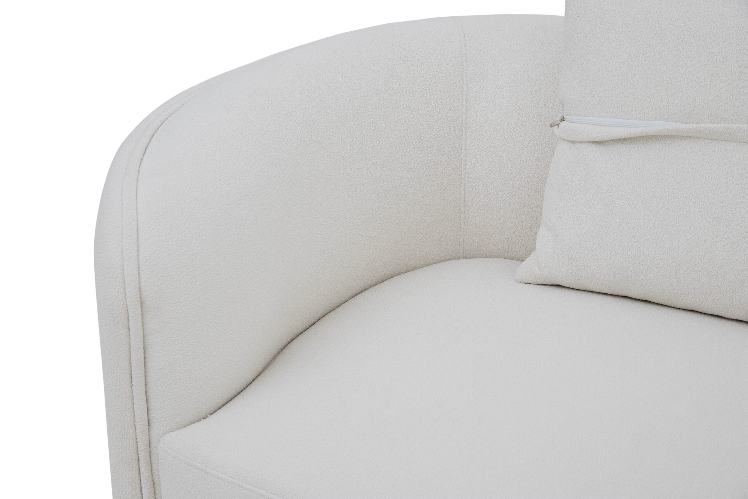 Hudson Luxe 3-Seater Bouclé Sofa