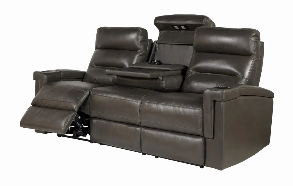 Valentio Premium 2-Seater Recliner Sofa with Console