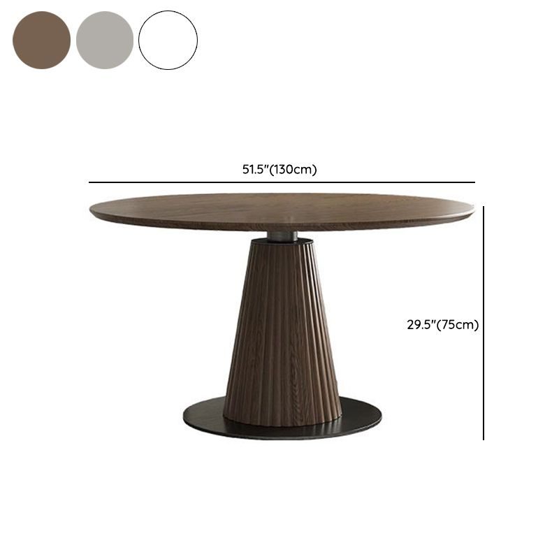 AOKA Elowen Round 4-seater Dining Table Set