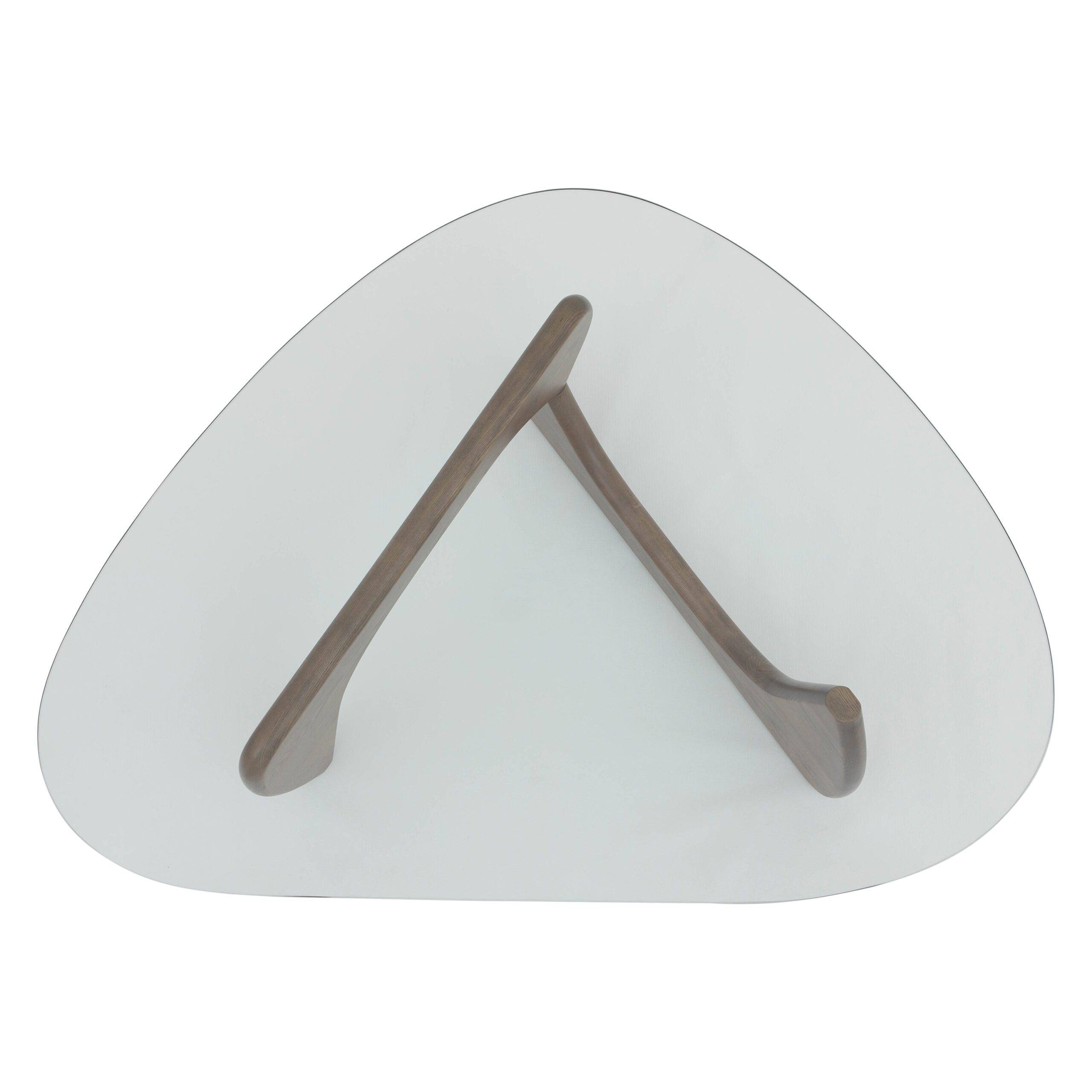 Mccoy Sculptural Glass Coffee Table
