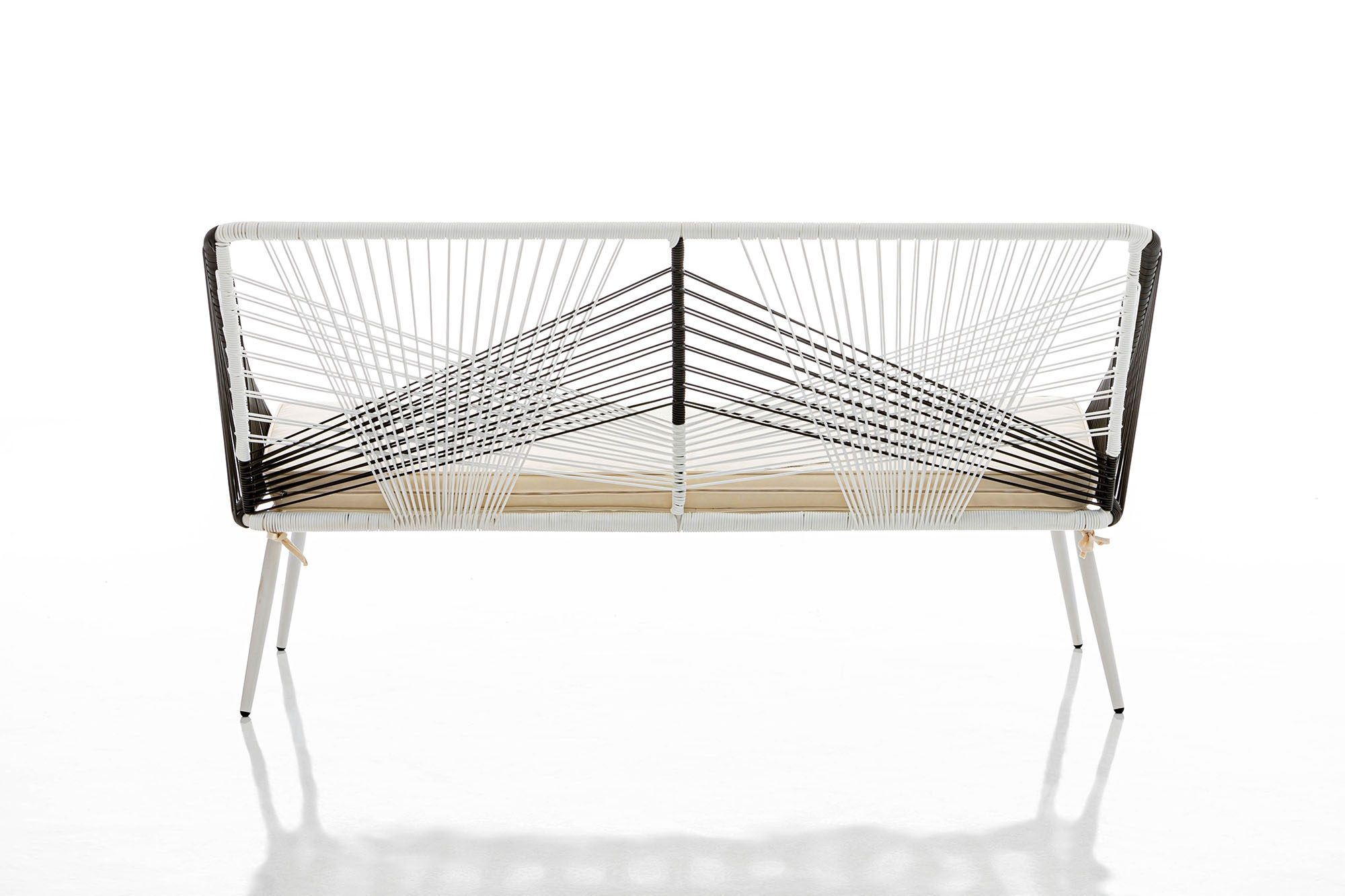 Roberto Rattan 2-Seater Outdoor Sofa