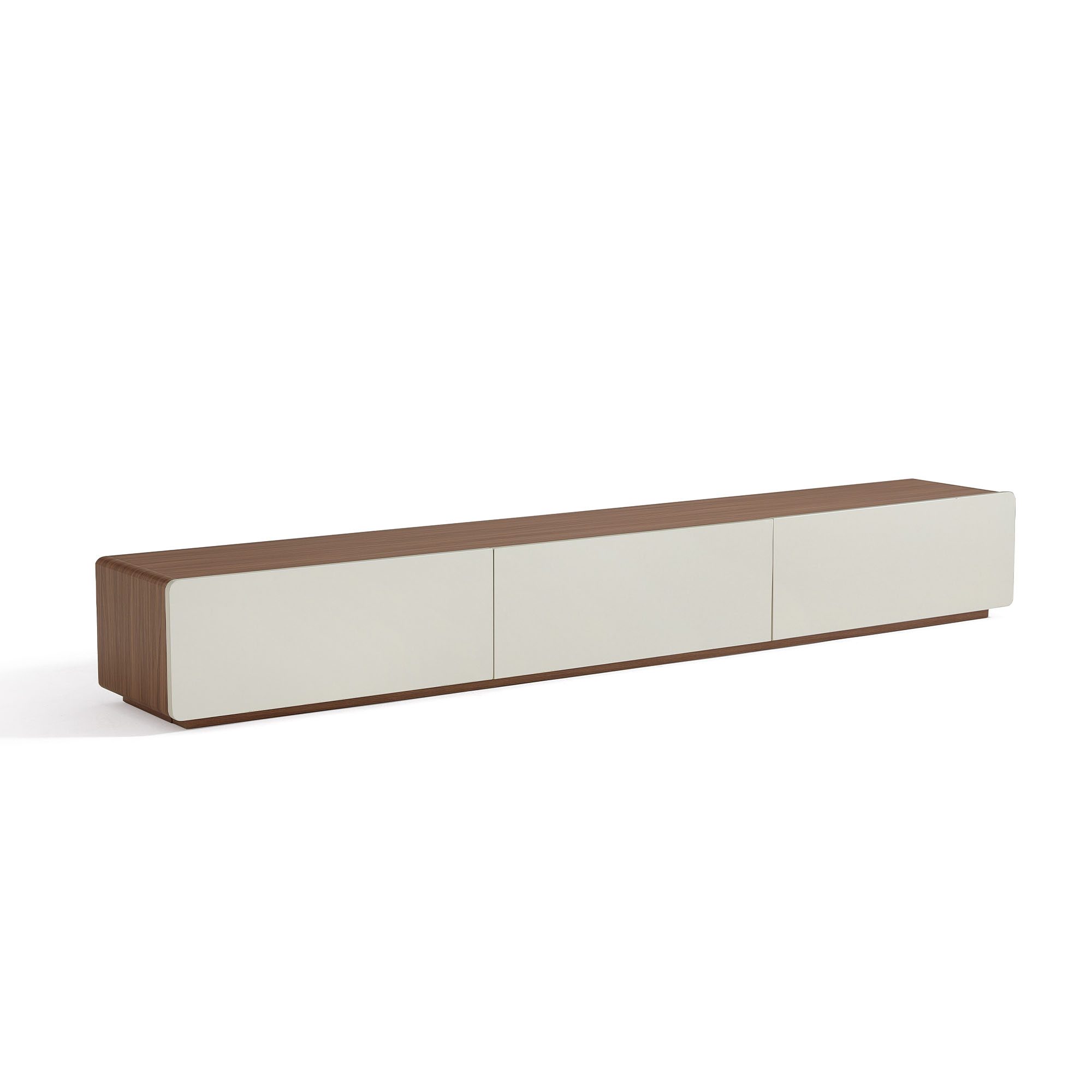 Ayelin Grey/Walnut TV Console