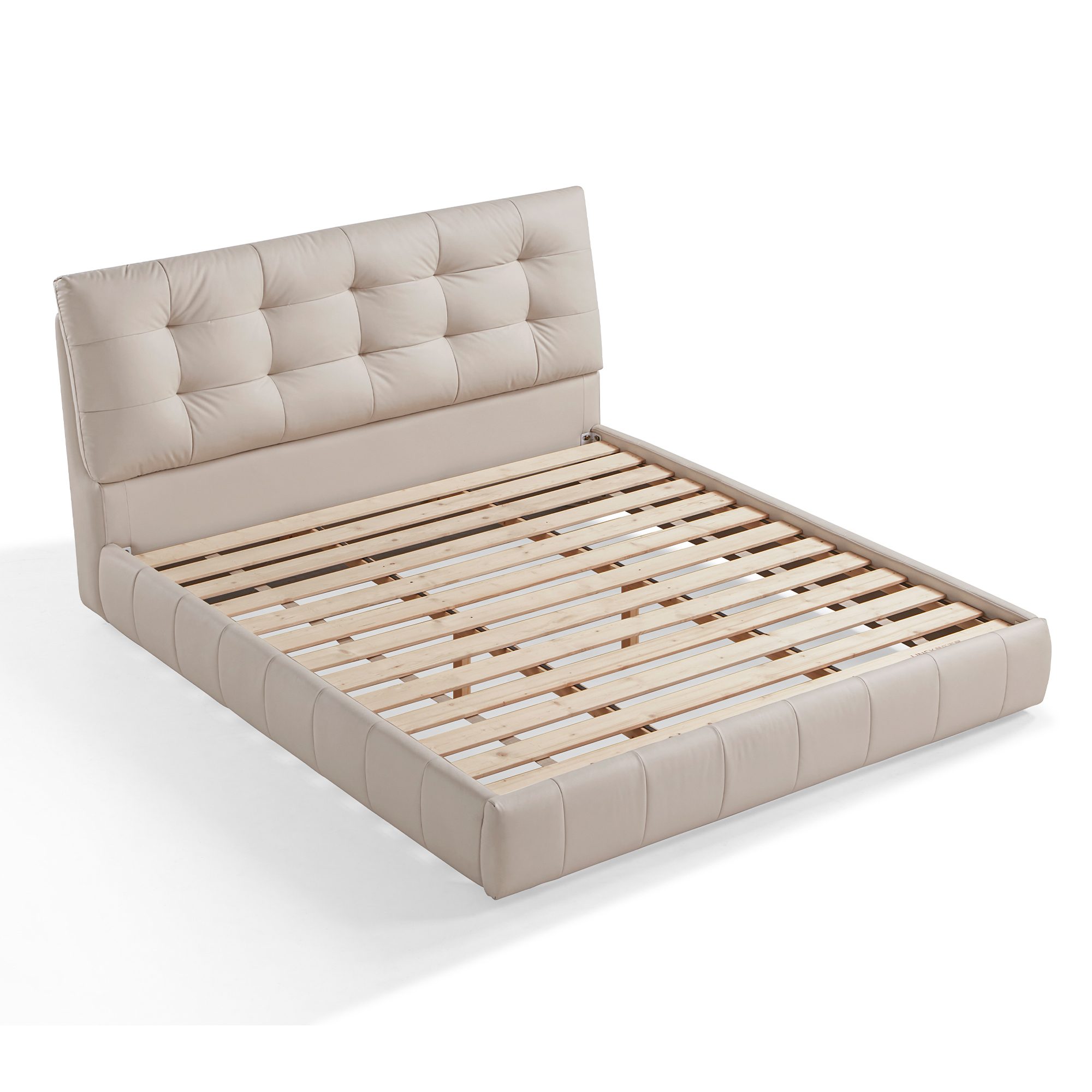 Dafina Faux Leather Bed Frame