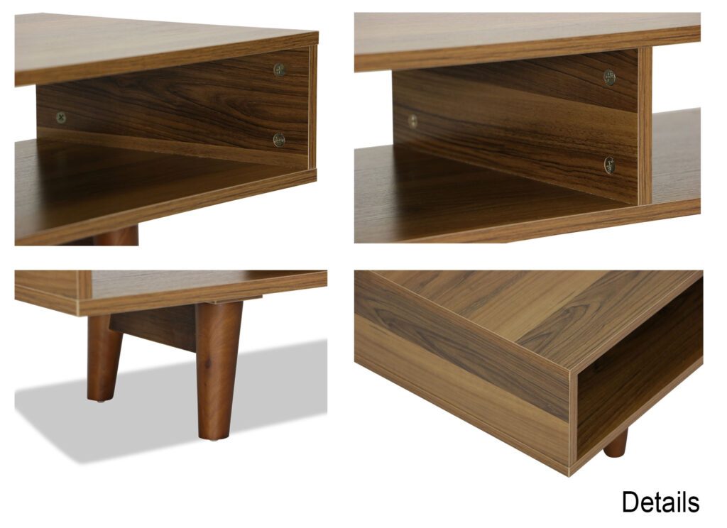 Aled II Modern Wood TV Console