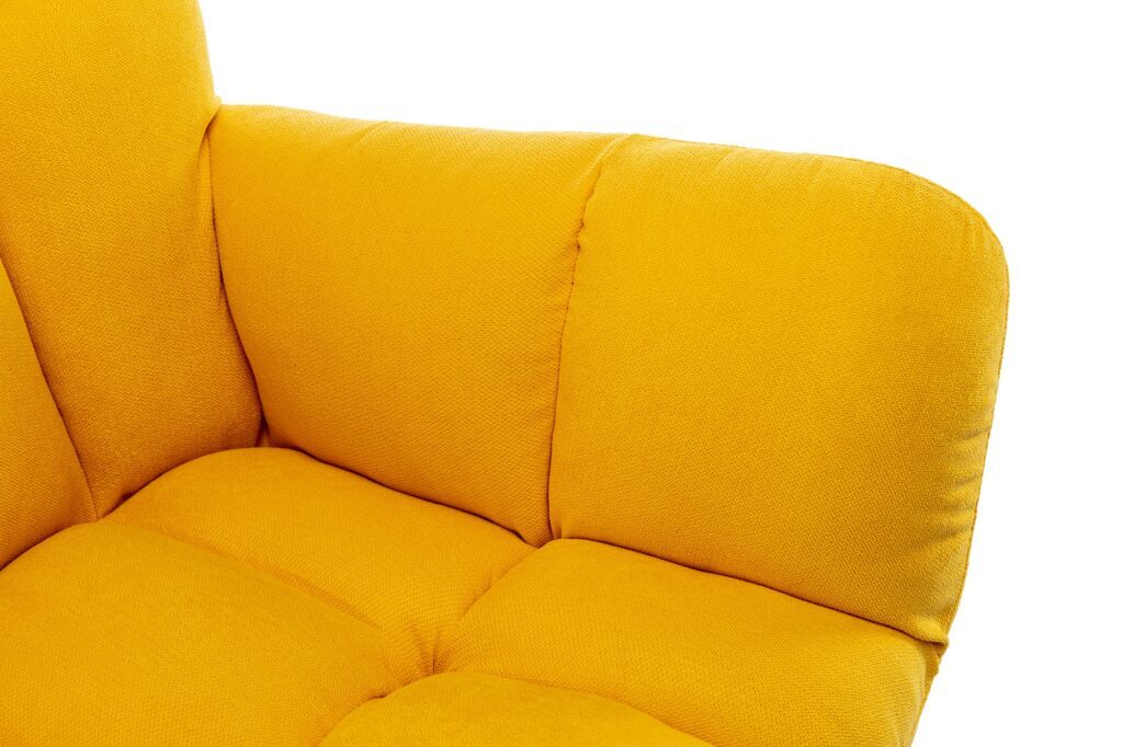Westley Modern Flannel Rocking Chair