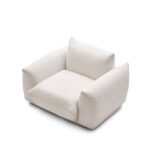 Davies Armchair – Cream White