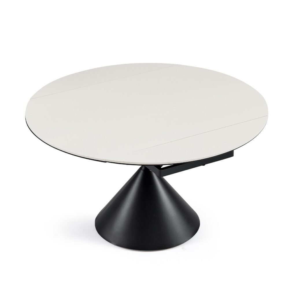 Nerissa 6–8 Seater Sintered Stone Extendable Dining Table