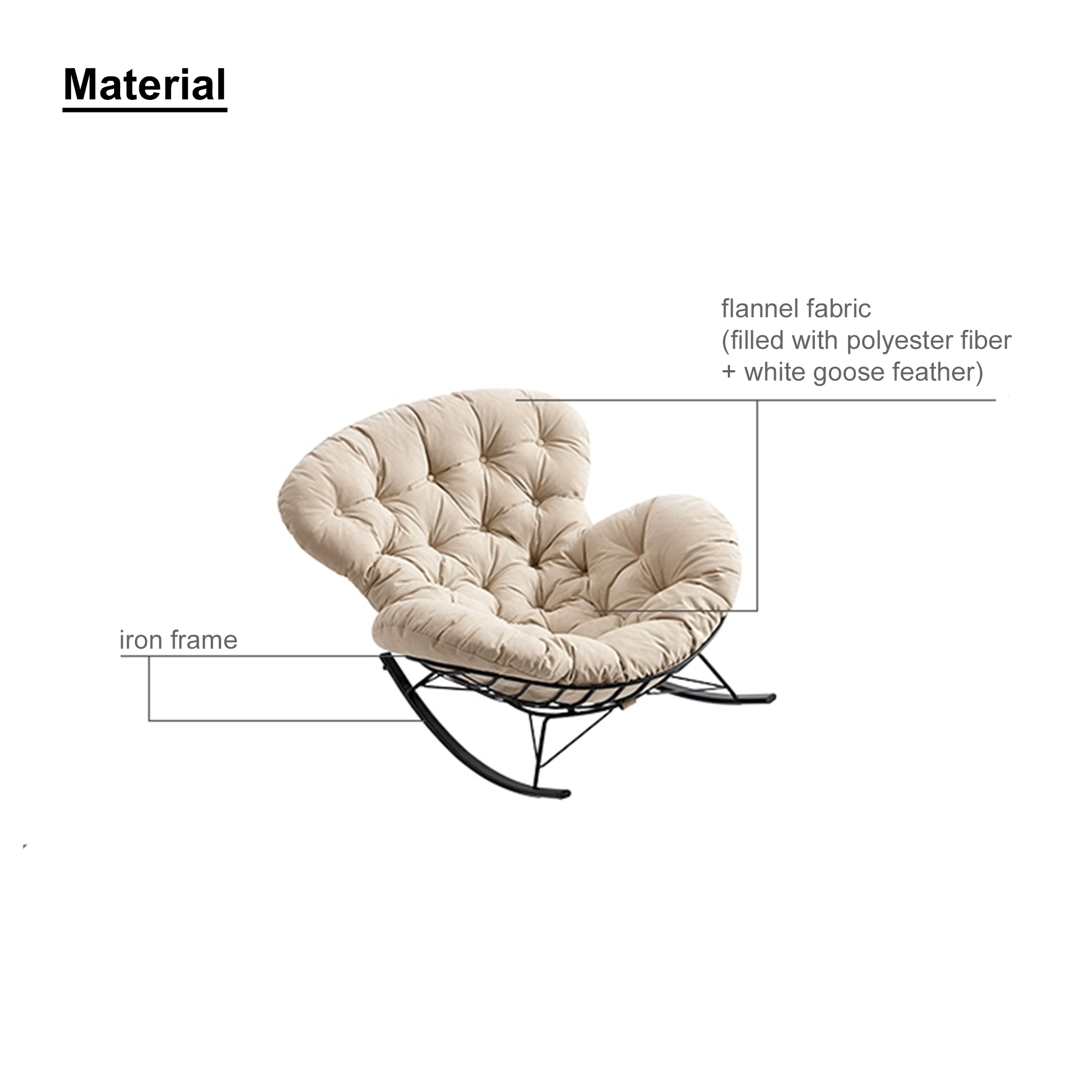 Cathaoir CozyMotion Rocking Chair