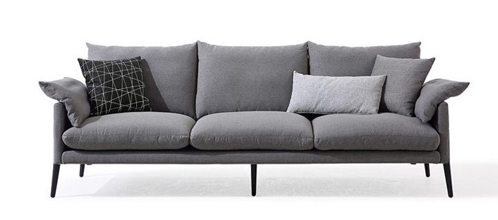 Erica 3-Seater Sofa – Grey