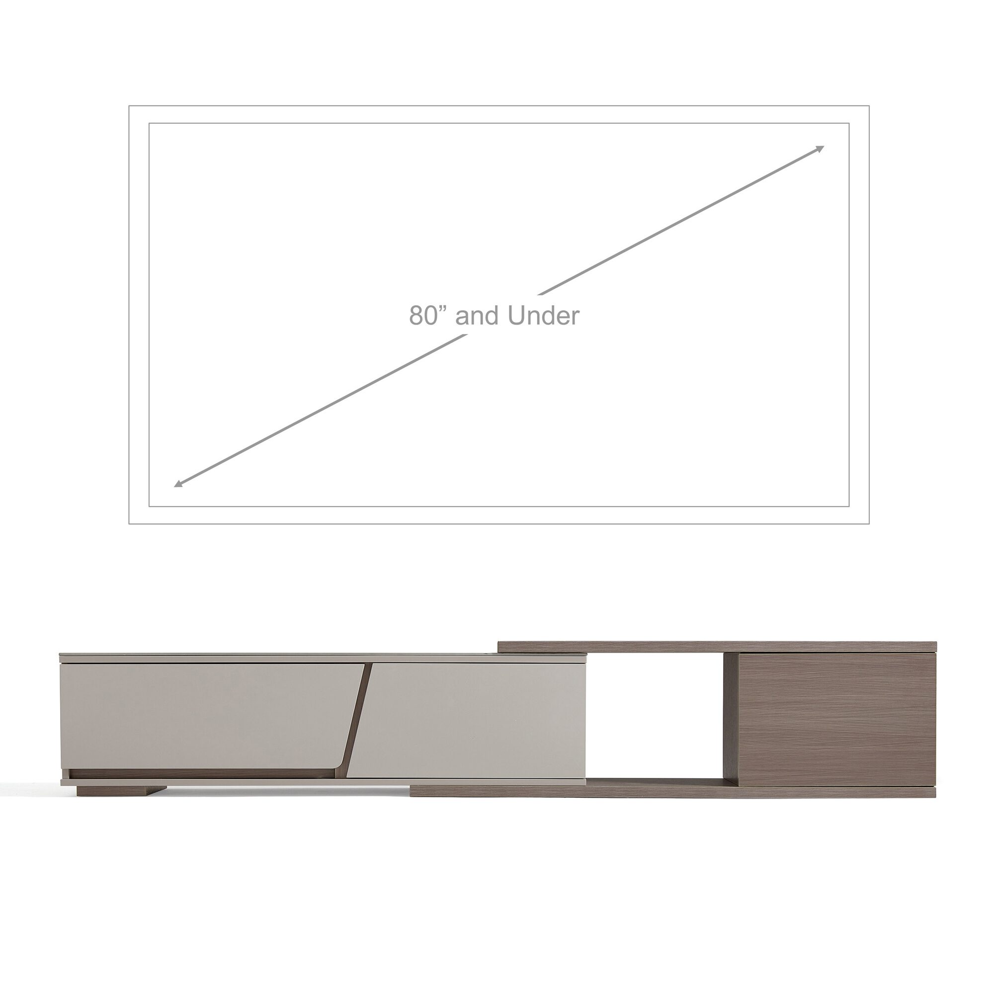 Asthore Extendable TV Console