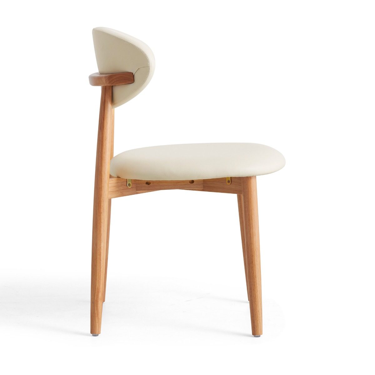 Onnan Eco-Leather Dining Chair – Natural