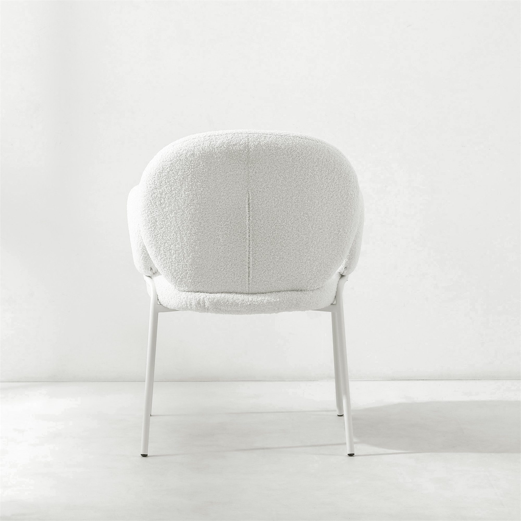 Dantel Sherpa Fabric Armchair