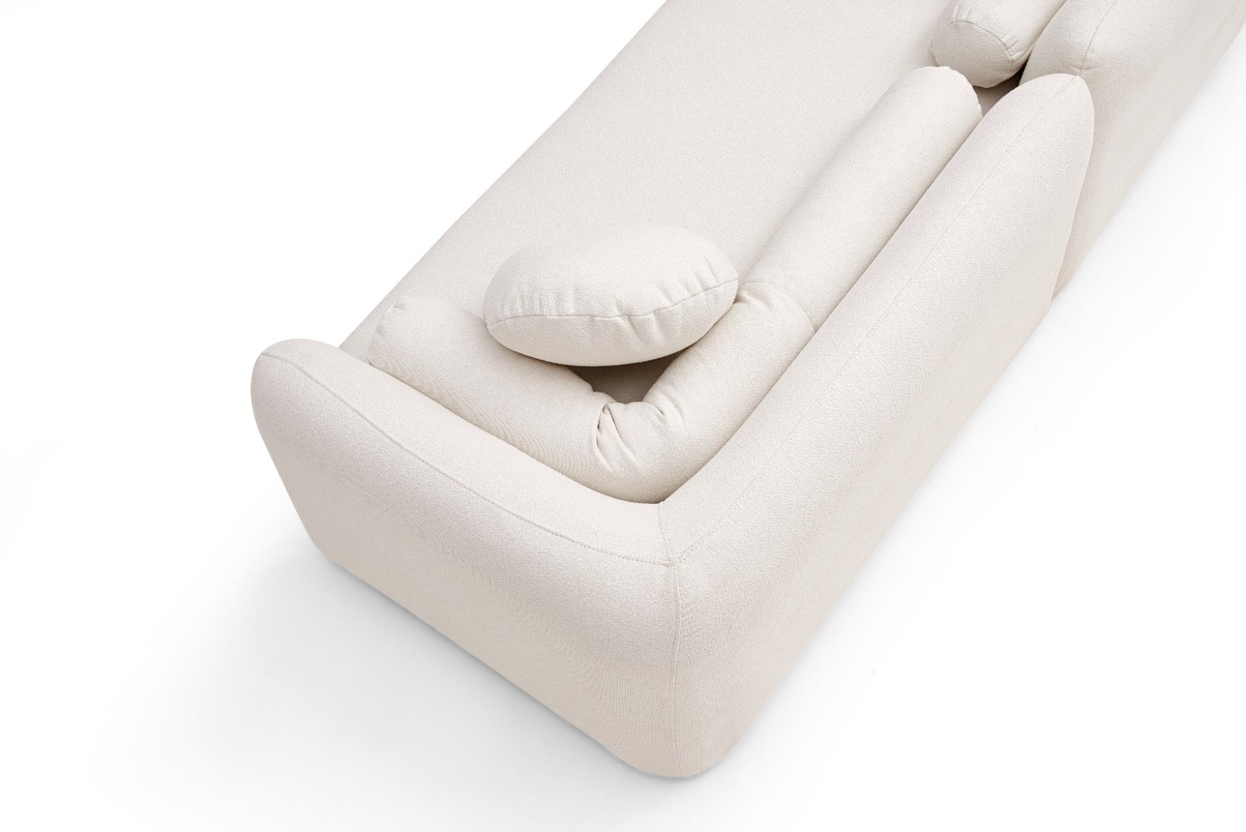 Glynnis 2-Seater Sofa (Sherpa)