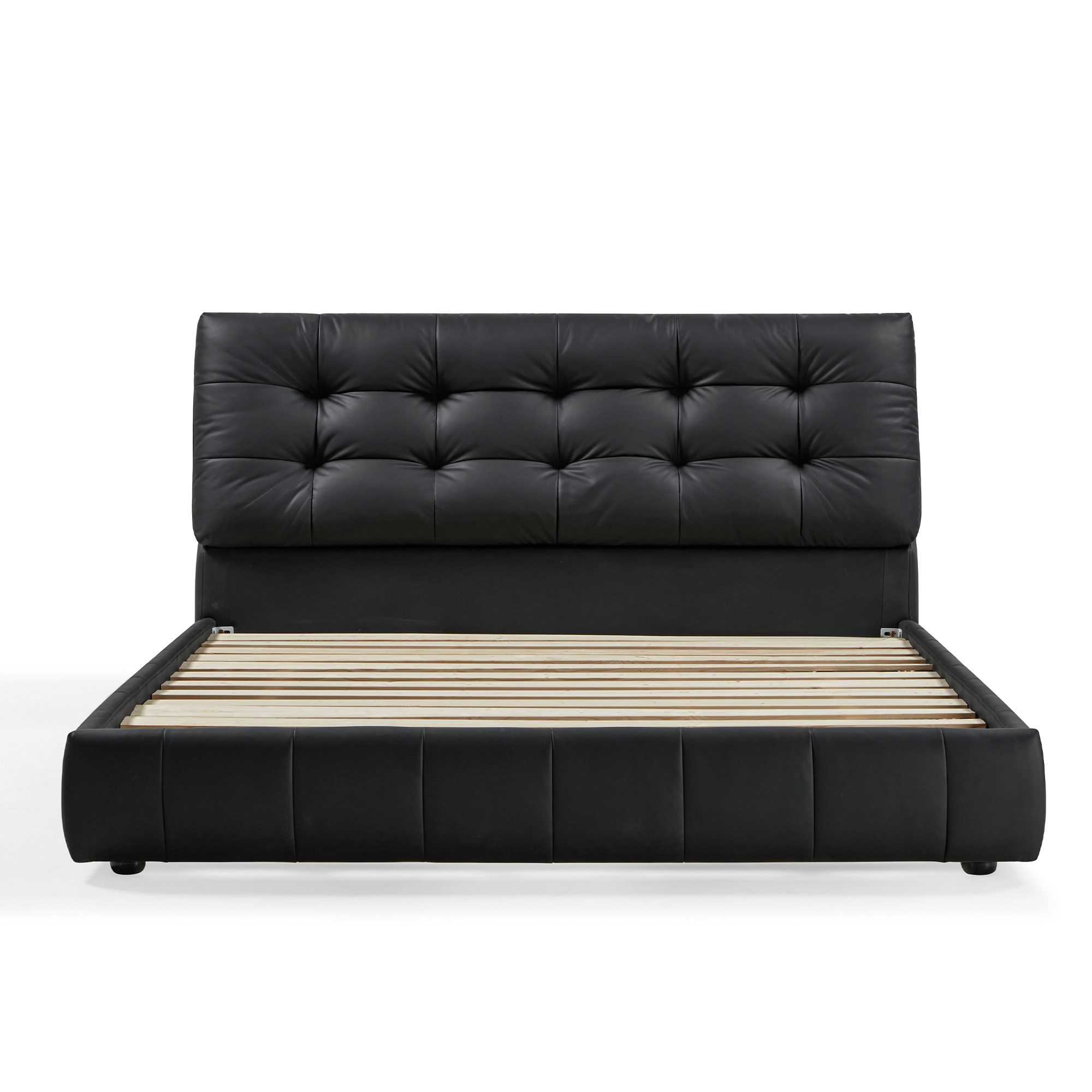 Dafina Faux Leather Bed Frame