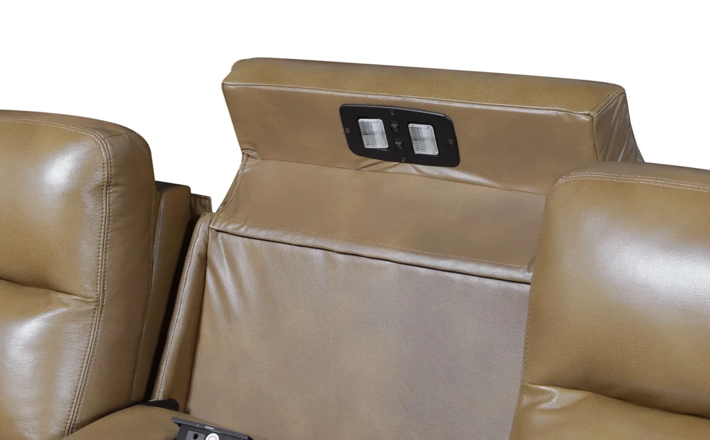 Valentio Premium 2-Seater Recliner Sofa with Console