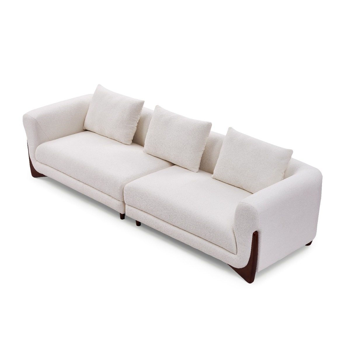 Gwenyth 3 Seater Fabric Sofa