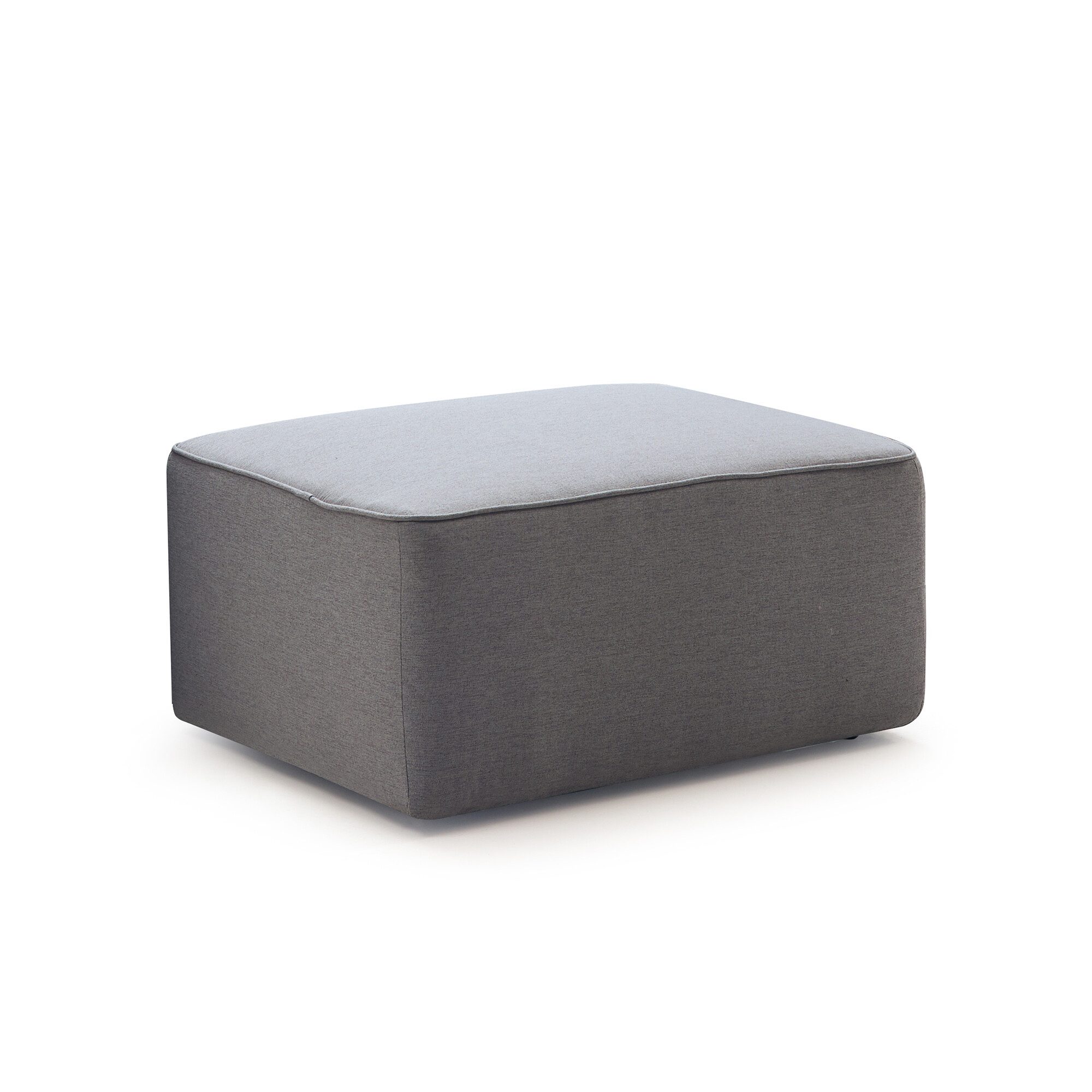 Tuomas 3-Seater Sofa with Ottoman – Light Grey