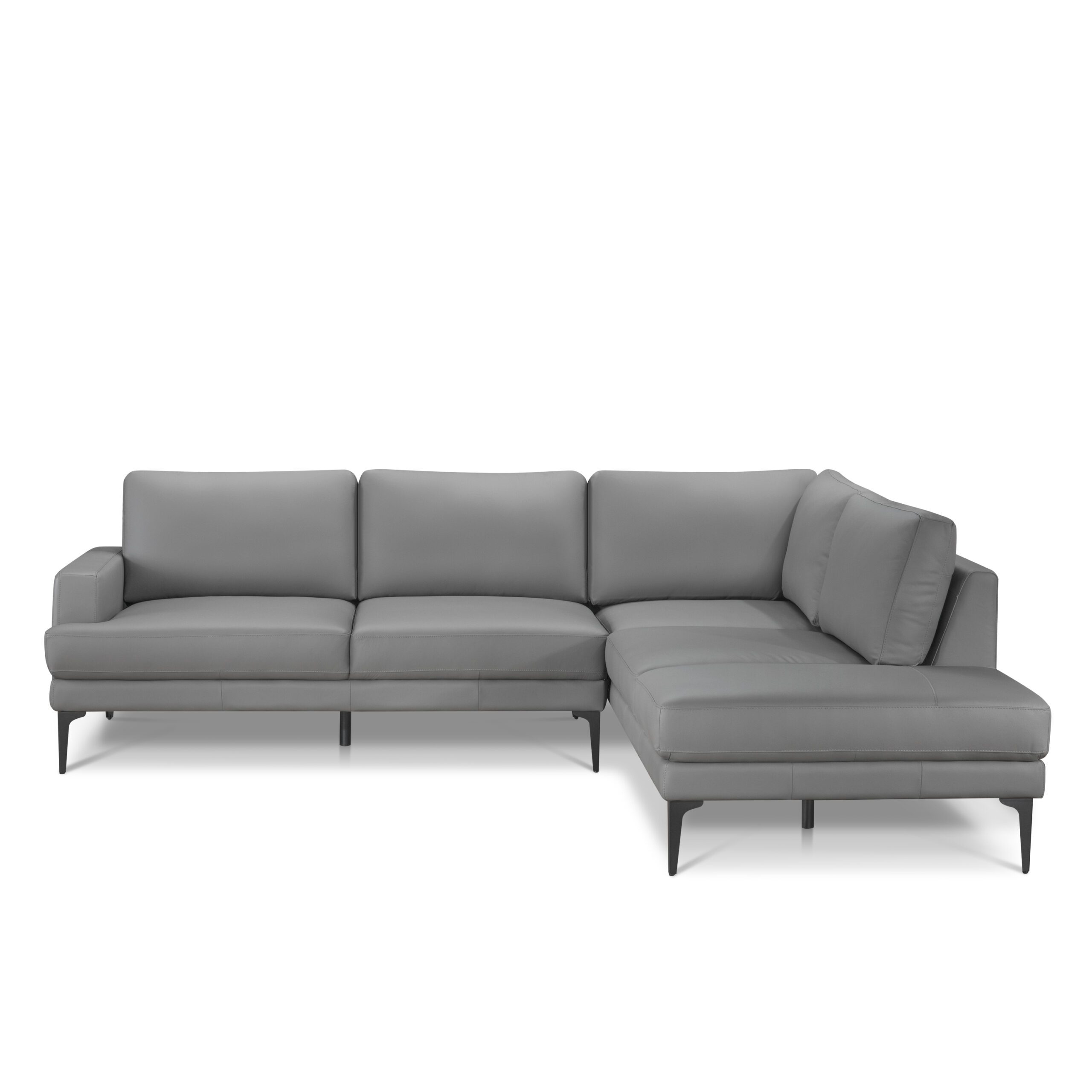 Faleak Premium Full Leather L-Shape Sofa
