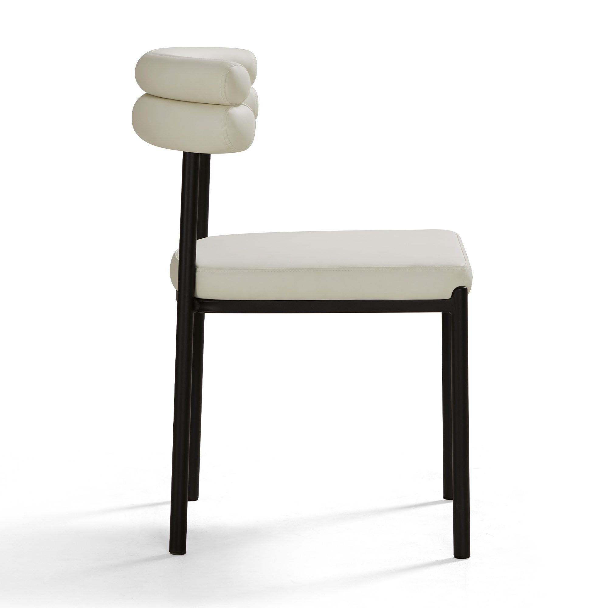 Aludra Faux Leather Dining Chair