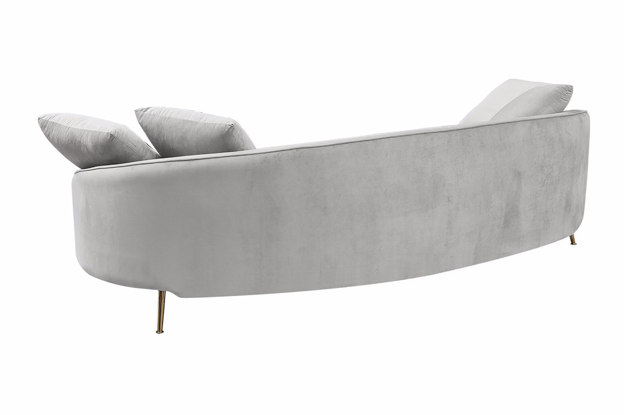 Svelte 4-Seater Sofa (Light Grey)