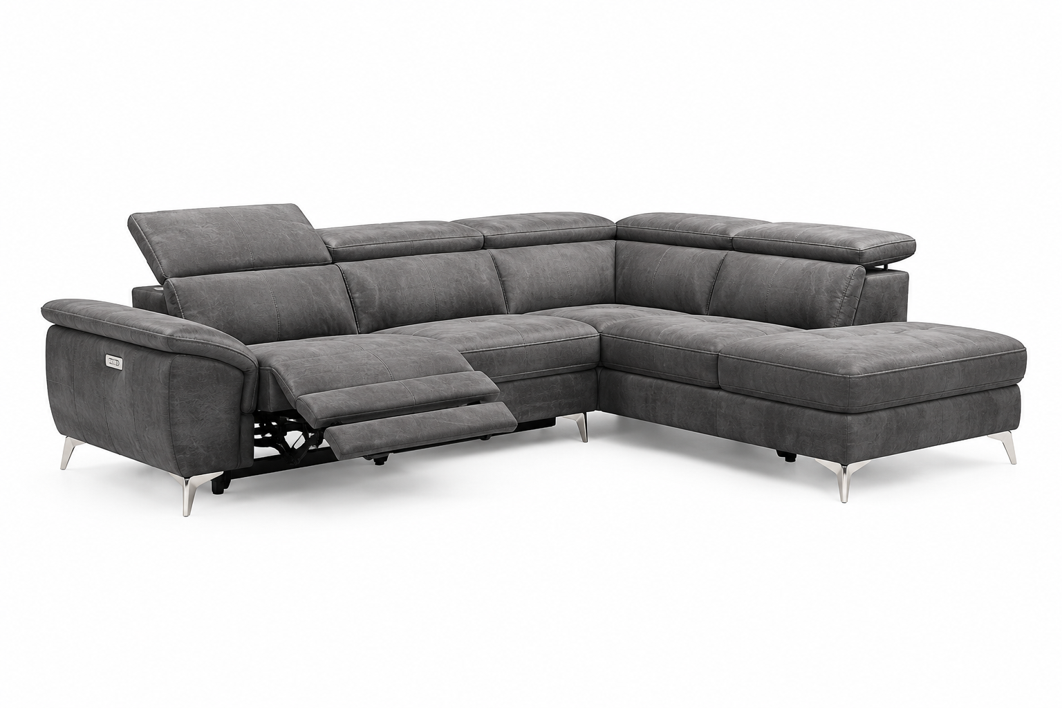 Moderno L-Shape 3-Seater Electric Recliner Sofa