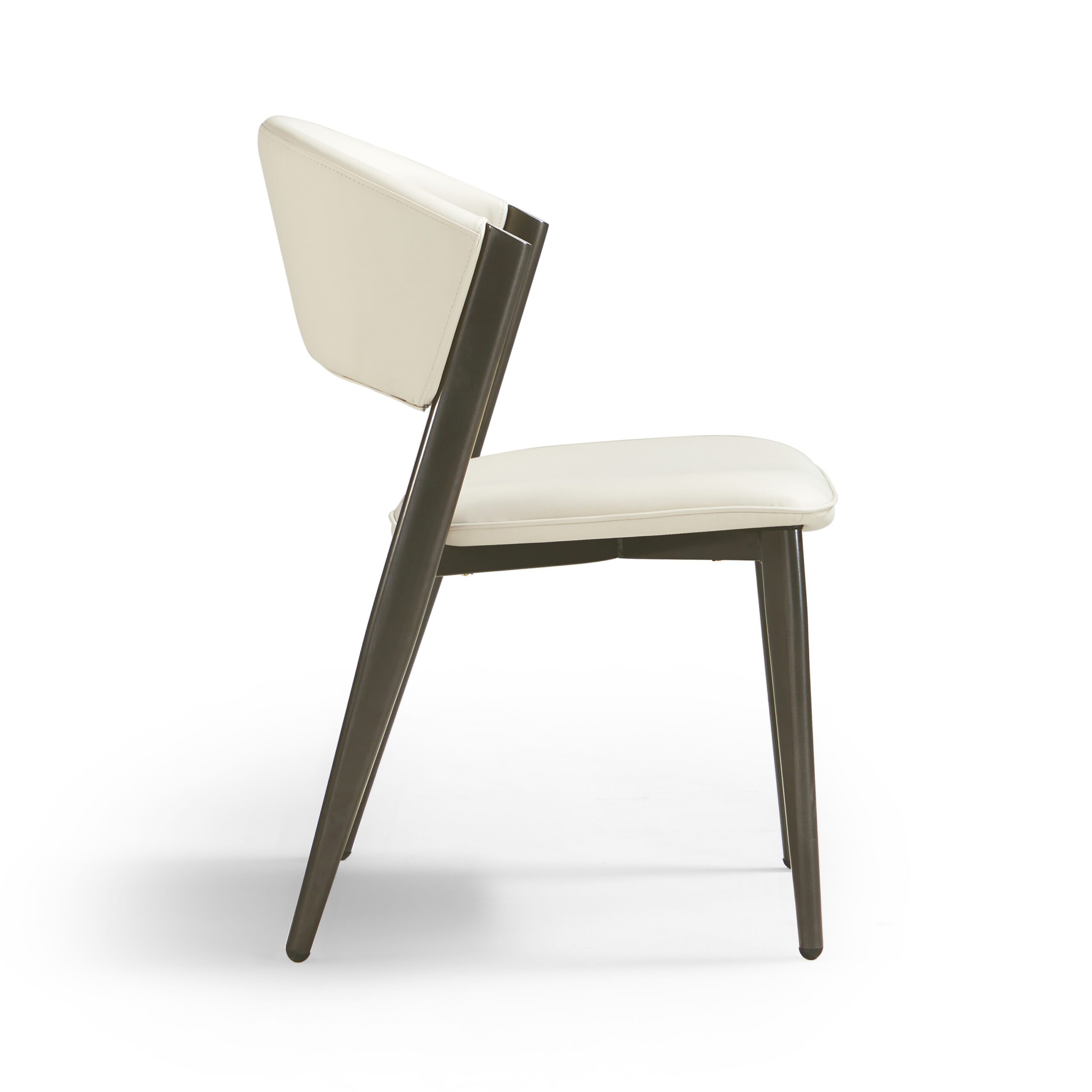 Otik Faux Leather Accent Chair