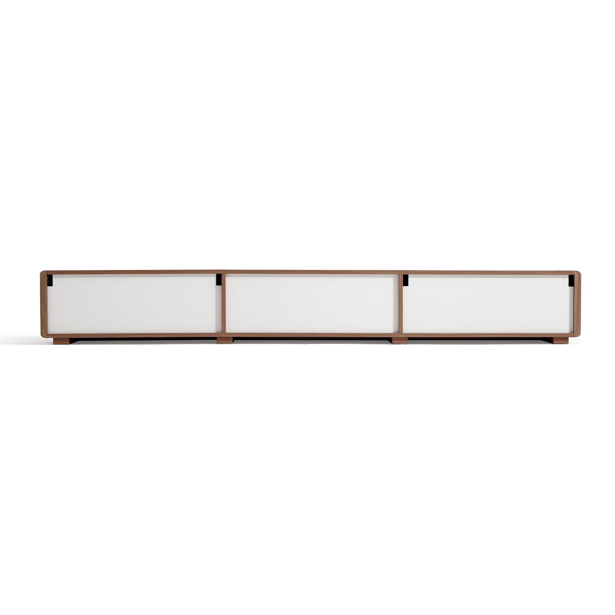 Ayelin Grey/Walnut TV Console