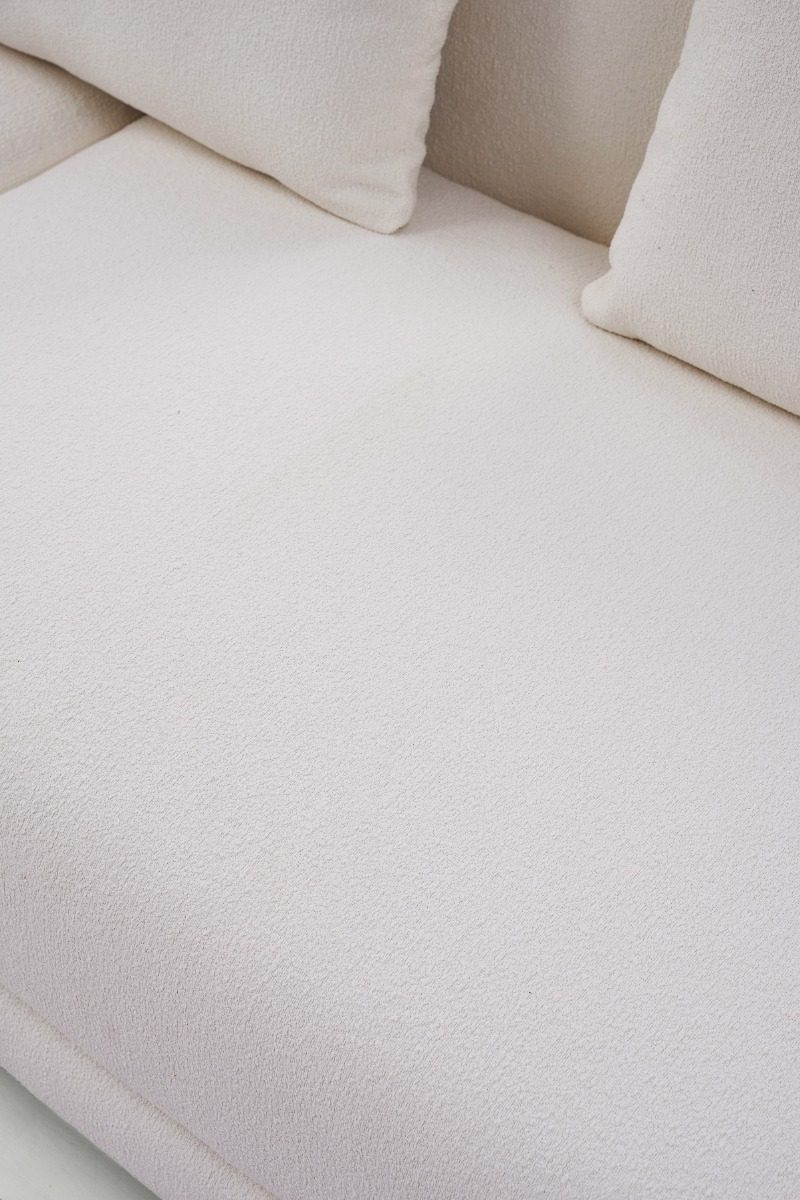 Gwenyth 4-Seater Sherpa Fabric Sofa