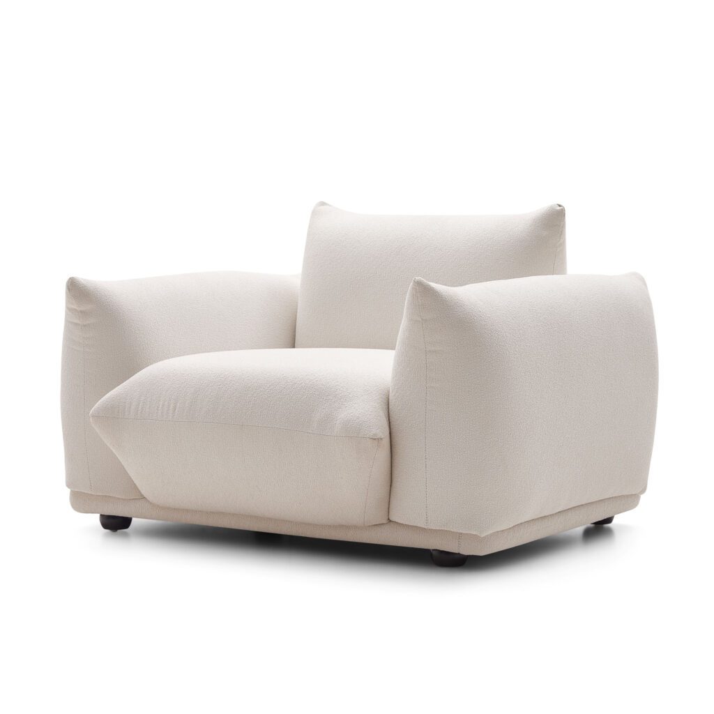 Davies Armchair – Cream White