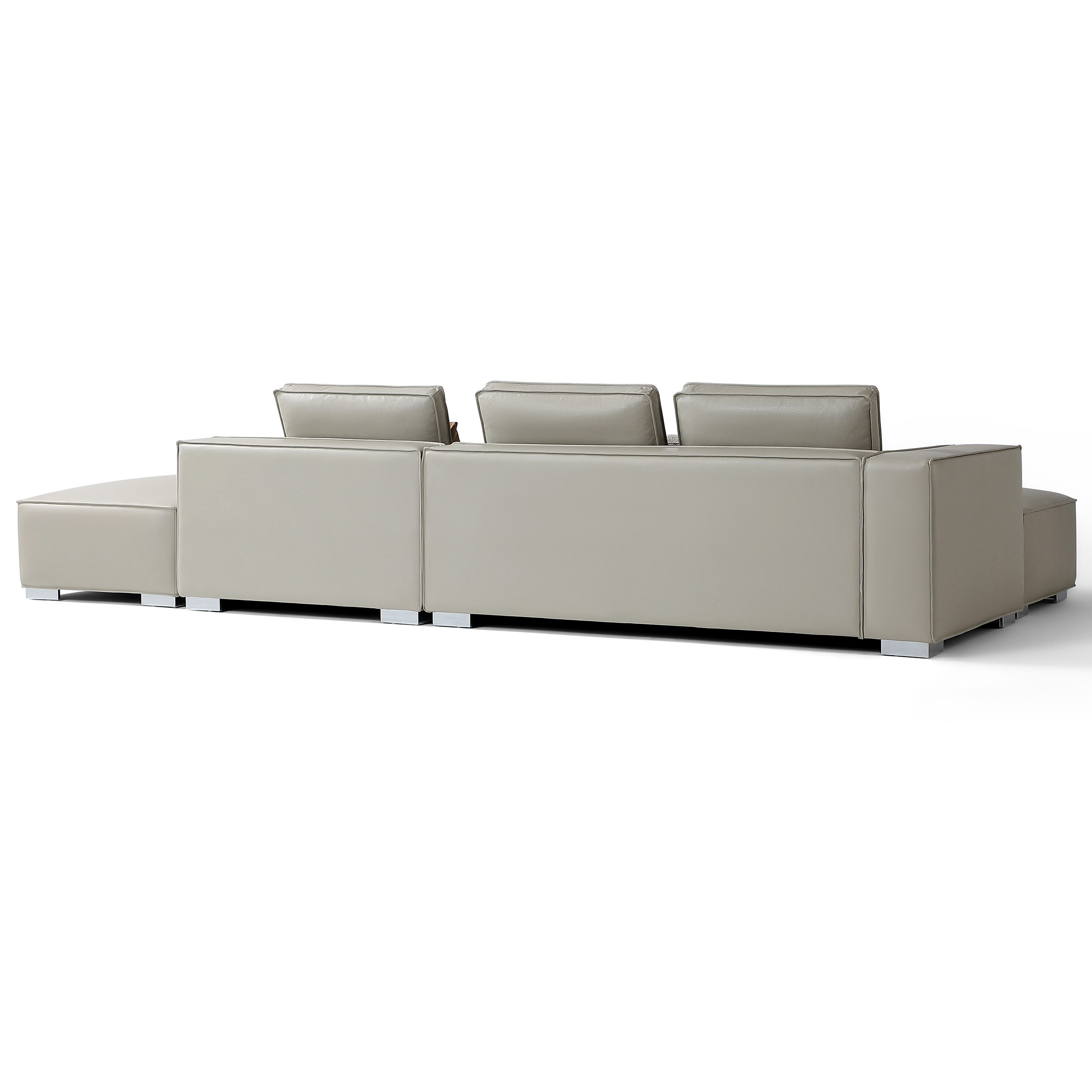 Kennan 3-Piece Modular Sofa with Ottoman