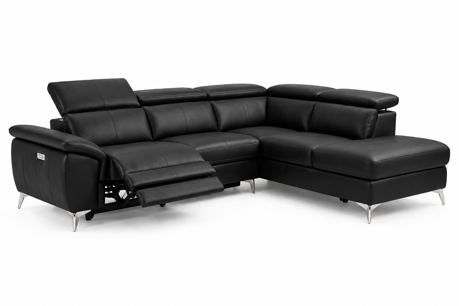 Moderno L-Shape 3-Seater Electric Recliner Sofa