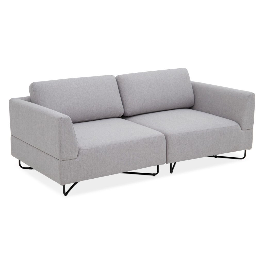 Scott 2-Seater Modular Sofa (Light Grey)