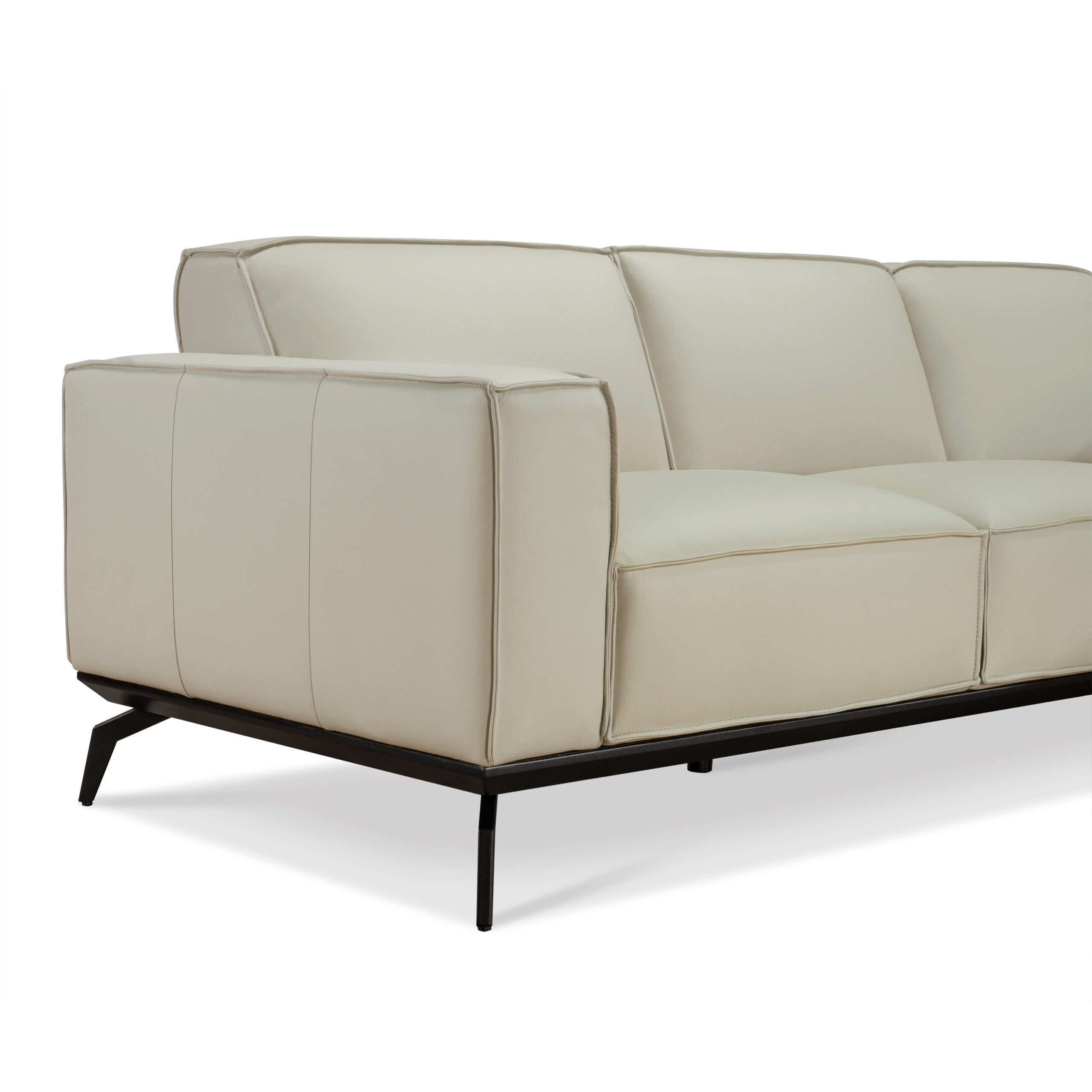 Mateus Full Leather L-Shape Sofa