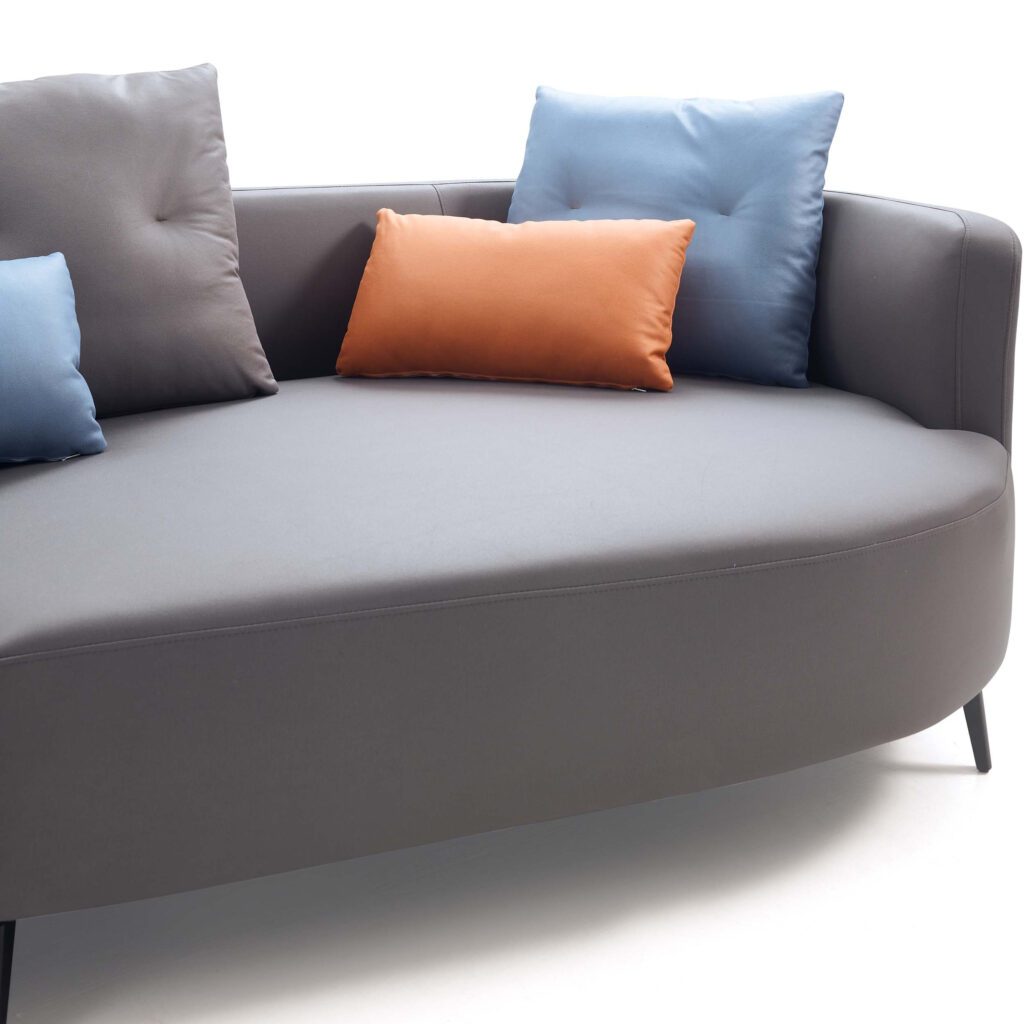Westbroc 4-Seater Left Chaise Sofa in Dark Grey
