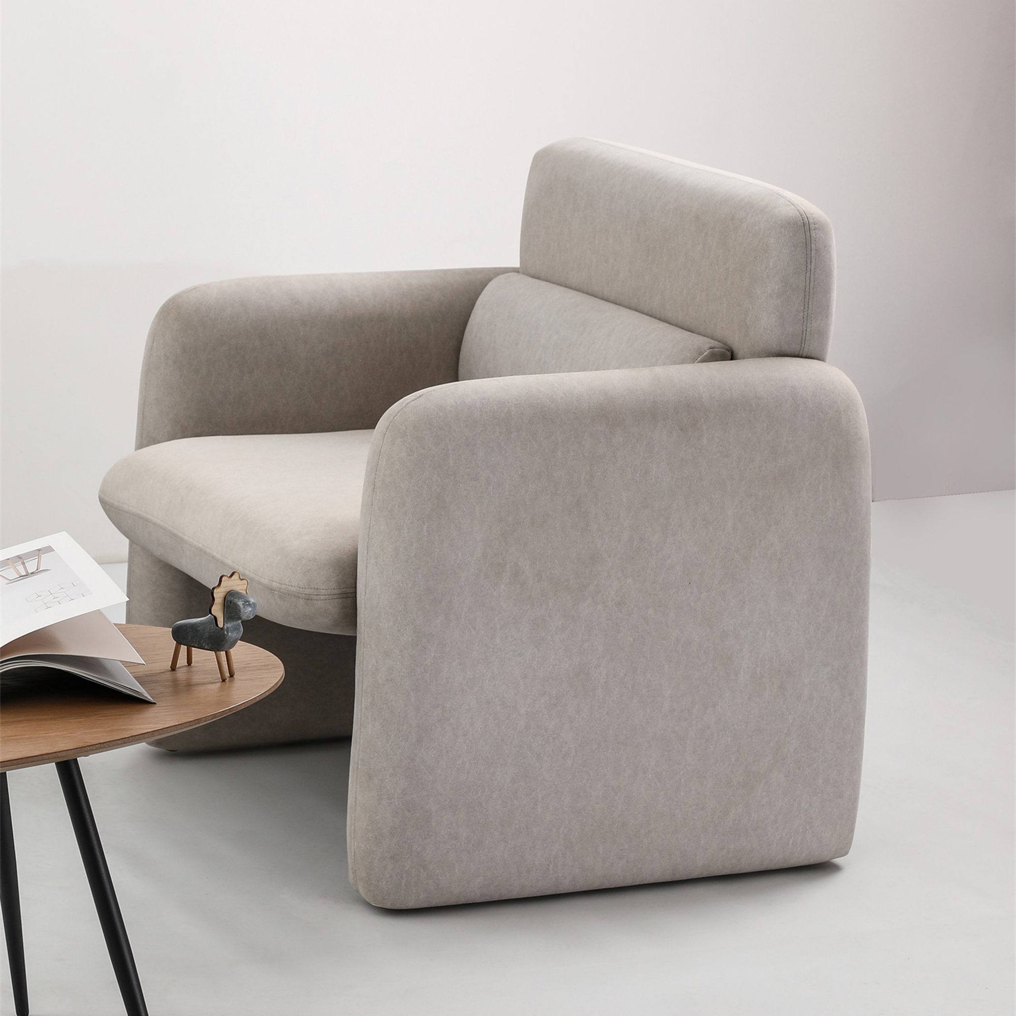 Rearden Leathaire 1-Seater Armchair