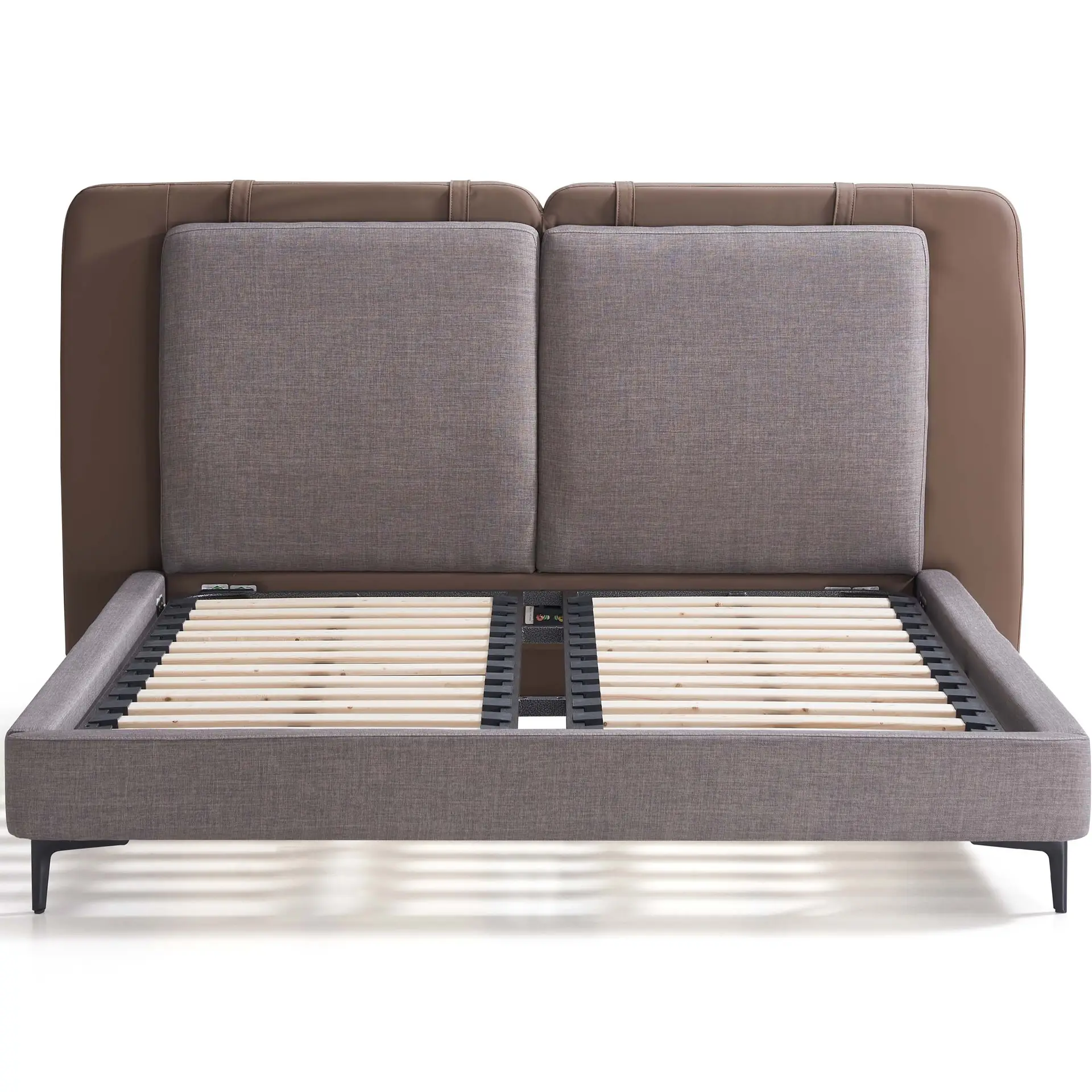 Adaliz Luxe Upholstered Bedframe with Matching Pedestals